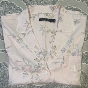 Lauren Ralph Lauren Pink Floral Pajama Set
